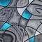 Flash Furniture Turquoise 8' x 10' Abstract Design Accent Area Rug ACD-RGTRZ860-810-TQ-GG - alternate 6